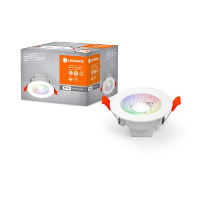 SMART RECESS DOWNLIGHT TW AND RGB 86mm 36° RGB + TW
