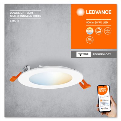 SMART RECESS SLIM DOWNLIGHT TW Slim 120mm TW