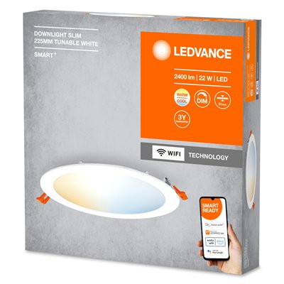 SMART RECESS SLIM DOWNLIGHT TW Slim 225 TW