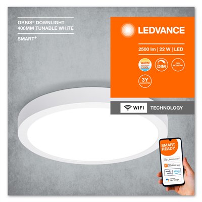 SMART SURFACE DOWNLIGHT TW Surface 400mm TW