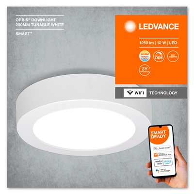 SMART SURFACE DOWNLIGHT TW Surface 200mm TW