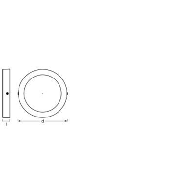 SMART SURFACE DOWNLIGHT TW Surface 200mm TW