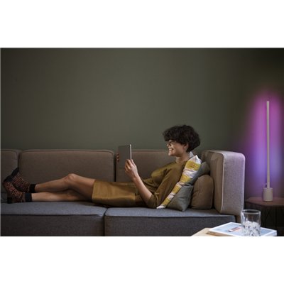 SMART WIFI FLOOR CORNER SLIM WITH REMOTE CONTROL White SLIM RGB + TW + RC