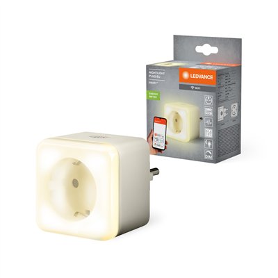 SMART WIFI NIGHTLIGHT PLUG EU White