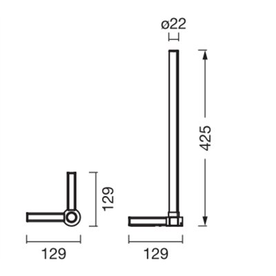 SMART WIFI TABLE CORNER Magic RGB Black Remote Control