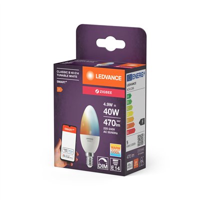 SMART+ Candle Tunable White 4.9W 220V FR E14