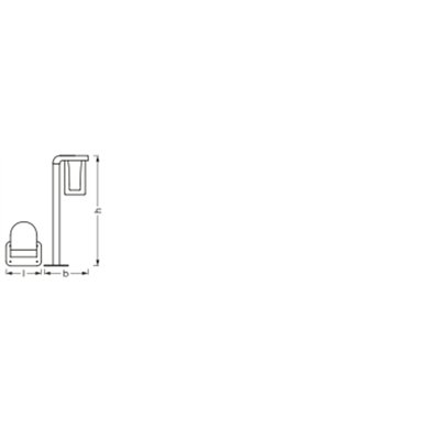 SMART+ Cascade Multicolor 50cm Post