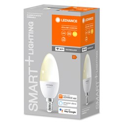 SMART+ WiFi Candle Dimmable 40  4.9 W/2700 K E14 
