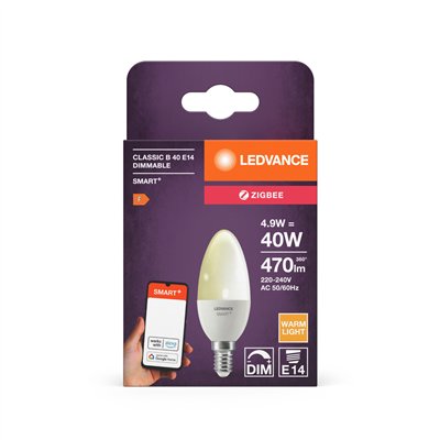 SMART+ Classic Dimmable 4.9W 220V FR E14
