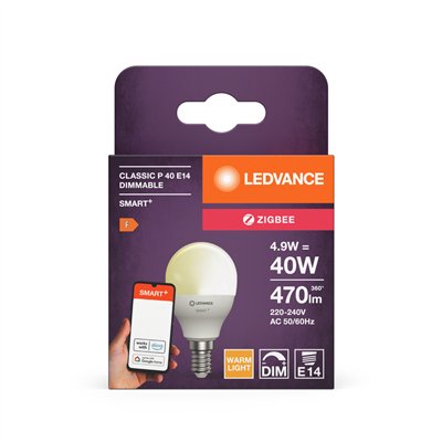 SMART+ Classic Dimmable 4.9W 220V FR E14
