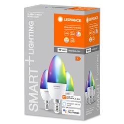 SMART+ WiFi Candle Multicolour 40  4.9 W/2700…6500 K E14