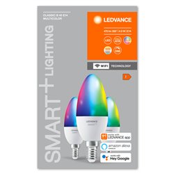 SMART+ WiFi Candle Multicolour 40  4.9 W/2700…6500 K E14 