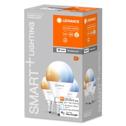 SMART+ WiFi Mini Bulb Tunable White 40  4.9 W/2700…6500 K E14
