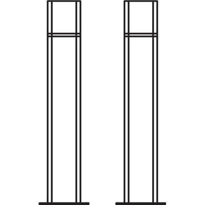 SMART+ Cube Multicolor Post 50cm RGB + W