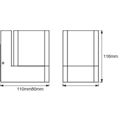 SMART+ Cube Multicolor Wall RGB + W