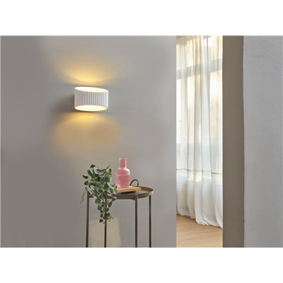 Decor Plaster Band Wall 345 1XE27 White