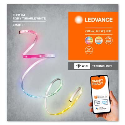 SMART+ FLEX MULTICOLOR EXTENDABLE 2M RGB + TW UK