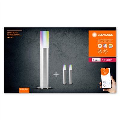 SMART+ Garden Pole Multicolor 3P RGB + W Extension