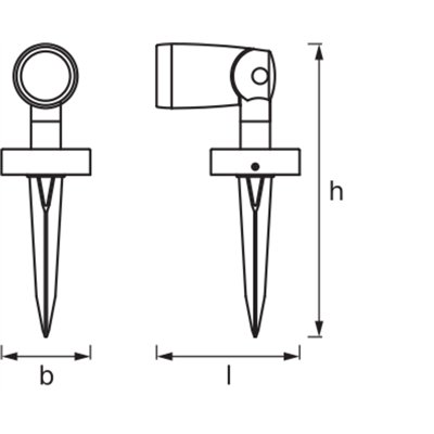 SMART+ Garden Spot Multicolor Spot 1P Ext RGB + W