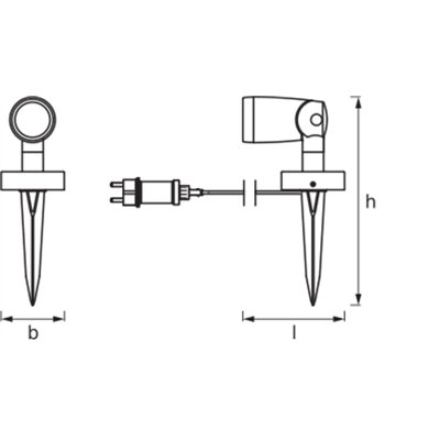 SMART+ Garden Spot Multicolor Spot RGB + W