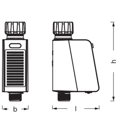 SMART+ IRRIGATION CONTROLLER Dark Grey