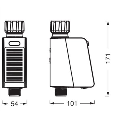 SMART+ IRRIGATION CONTROLLER Dark Grey