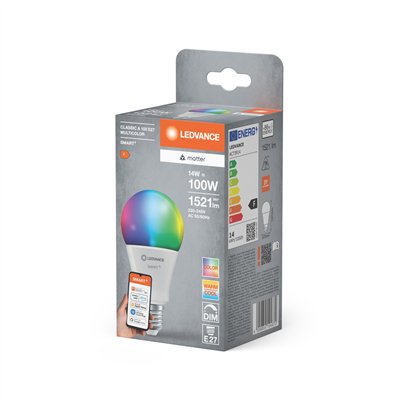 SMART+ MATTER CLASSIC A MULTICOLOR 14W 827...865 Multicolor E27