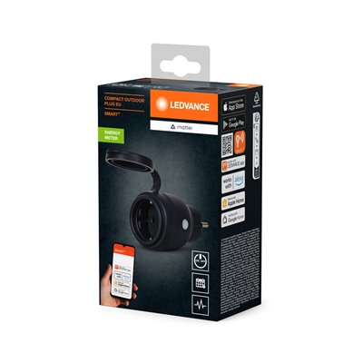 SMART+ MATTER COMPACT OUTDOOR PLUG WITH MATTER TECHNOLOGY EU