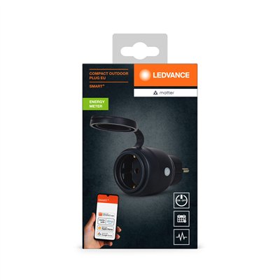 SMART+ MATTER COMPACT OUTDOOR PLUG WITH MATTER TECHNOLOGY EU