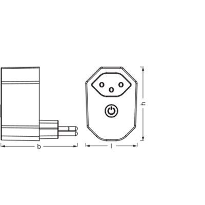 SMART+ MATTER PLUG WITH MATTER TECHNOLOGY White