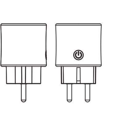 SMART+ MATTER PLUG WITH MATTER TECHNOLOGY EU Black