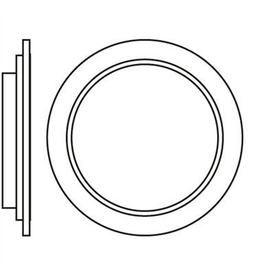SMART+ Orbis Ceiling Wood 400mm TW