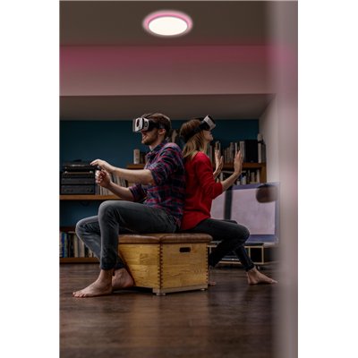 SMART+ Orbis Ceiling Black 400mm RGB + TW