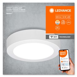 SMART SURFACE DOWNLIGHT TW Surface 200mm TW