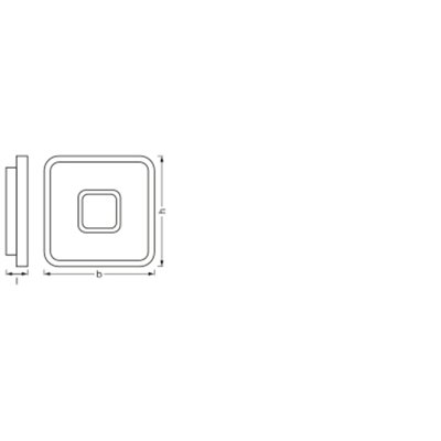 SMART+ Orbis Ceiling 485x485mm RGB + TW