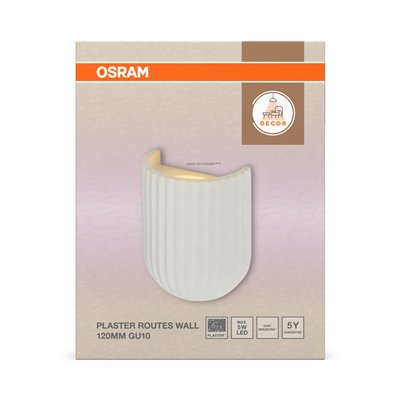 Decor Plaster Routes Table 120 (??) 1xGU10 White