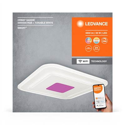 SMART+ Orbis Ceiling 500x500mm RGB + TW