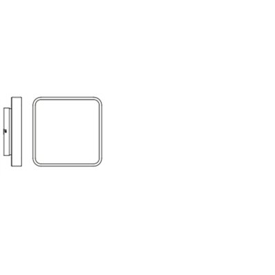 SMART+ Orbis Ceiling Black 350mm TW