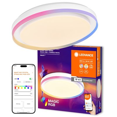 SMART+ Orbis Ceiling ZEST MAGIC RGB 500mm White