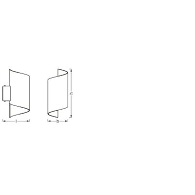 SMART+ Orbis Twist 230x127mm White TW