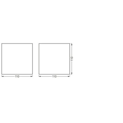 SMART+ Orbis Wood 110X110mm TW