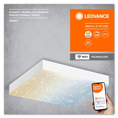 SMART+ Planon Frameless Sparkle 300x300mm TW