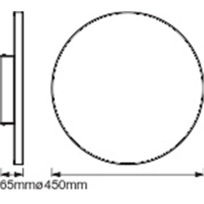 SMART+ Planon Frameless TW 450mm TW