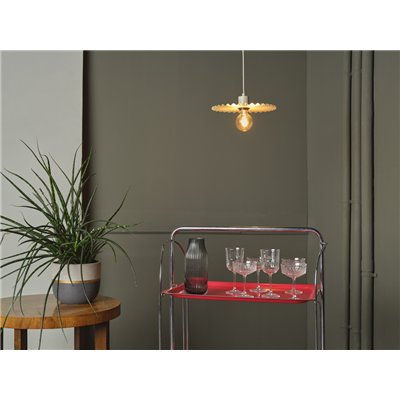 Decor Plisse Pendant E27 Beige