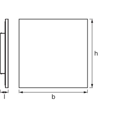 SMART+ Planon Frameless TW and Multicolor 600x600mm RGB + TW