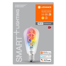 SMART+ WiFi Filament Edison RGBW 30  4.5 W/2700 K E27 