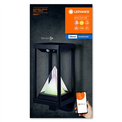 SMART+ Solar Alps Wall Multicolor RGB + W