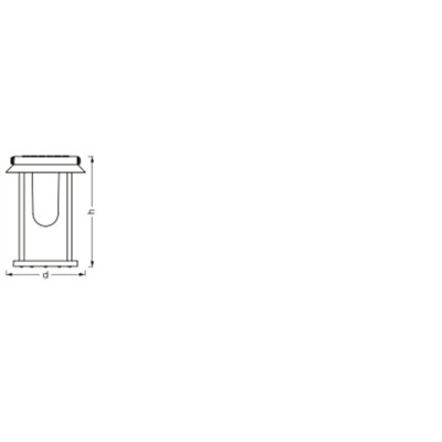 SMART+ Solar Table Lantern Multicolor RGB + W