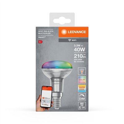 SMART+ SPOT CONCENTRA Multicolor R50 40 3.3W Multicolor E14