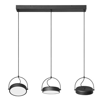 Decor Puck 3XPendant LN 36W 930 Black